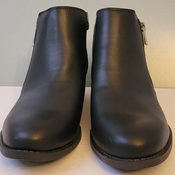 Arizona Jean Co Womens Castle Stacked Heel Booties New in Box - Picture 4 of 9